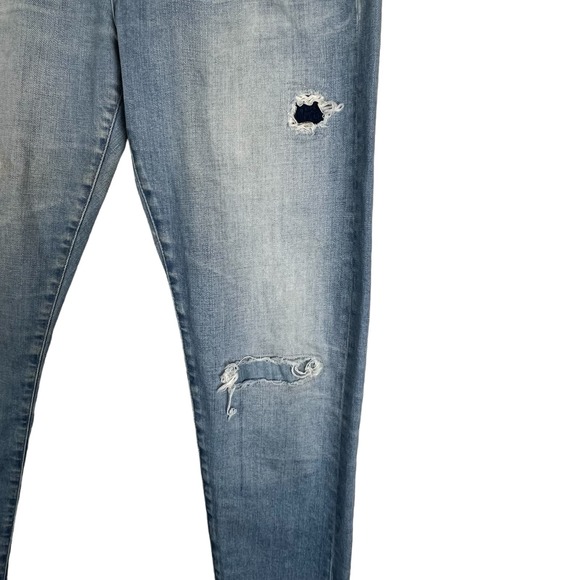 AG Nikki relaxed skinny distressed jeans 28 - Picture 3 of 11